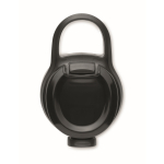 Bottiglia in RPET con tappo ribaltabile e cannuccia inclusa 500ml color nero