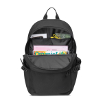 Zaino porta PC in rPET con tasche e manico imbottito 15” color nero seconda vista