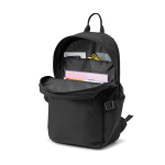 Zaino porta PC in rPET con tasche e manico imbottito 15” color nero quarta vista