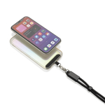 Laccetto da polso per cellulare con cavo USB-C e ricarica rapida 60W color nero quarta vista