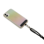 Laccetto da polso per cellulare con cavo USB-C e ricarica rapida 60W color nero sesta vista