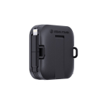 Supporto cellulare con cavo retrattile da 100cm e ricarica rapida 100W color nero seconda vista