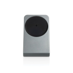 Caricatore wireless magnetico premium in alluminio riciclato 15W color grigio seconda vista