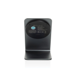 Caricatore wireless magnetico premium in alluminio riciclato 15W color grigio terza vista
