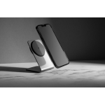 Caricatore wireless magnetico premium in alluminio riciclato 15W color grigio vista ambiente 2