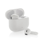 Auricolari riciclati con microfono integrato e ricarica rapida BT 6.0 color bianco
