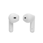Auricolari riciclati con microfono integrato e ricarica rapida BT 6.0 color bianco terza vista