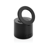 Speaker wireless ABS riciclato con supporto cellulare e subwoofer 3W color nero