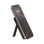 Powerbank sostenibile 5 in 1 con cavi di ricarica e supporto 5.000 mAh color nero seconda vista