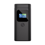 Powerbank in alluminio resistente con display HQ a colori 15.000 mAh color grigio