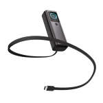 Powerbank in alluminio con ricarica multipla e display HQ 20.000 mAh color grigio seconda vista