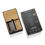 Powerbank in alluminio con ricarica multipla e display HQ 20.000 mAh color grigio vista con scatola