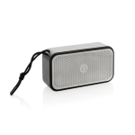 Speaker BT 5.3 in alluminio riciclato con bassi potenti 10W Swiss Peak color grigio