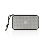 Speaker BT 5.3 in alluminio riciclato con bassi potenti 10W Swiss Peak color grigio seconda vista