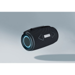 Altoparlante BT 5.3 in plastica riciclata con resistenza IPX4 16W color nero vista ambiente