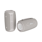 Altoparlante BT 5.3 in plastica riciclata con resistenza IPX4 16W color grigio