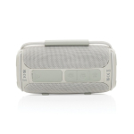 Altoparlante BT 5.3 in plastica riciclata con resistenza IPX4 16W color grigio quarta vista
