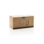 Altoparlante BT 5.3 in plastica riciclata con resistenza IPX4 16W color grigio seconda vista con scatola