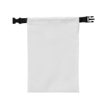 Lunch box pieghevole in rPET con dimensione regolabile 4l color bianco quarta vista