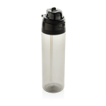 Borraccia leggera in rPET con doppio tappo anti-perdite da 800 ml color nero
