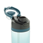 Borraccia leggera in rPET con doppio tappo anti-perdite da 800 ml color blu sesta vista