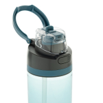 Borraccia leggera in rPET con doppio tappo anti-perdite da 800 ml color blu settima vista