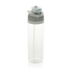 Borraccia leggera in rPET con doppio tappo anti-perdite da 800 ml color bianco