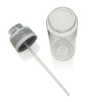 Borraccia leggera in rPET con doppio tappo anti-perdite da 800 ml color bianco ottava vista