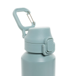 Borraccia sportiva acciaio riciclato tappo bloccabile antigoccia 600ml color verde settima vista