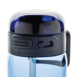 Borraccia sportiva in rPET con tappo anti-goccia e cannuccia 800 ml color blu mare sesta vista