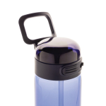 Borraccia sportiva in rPET con tappo anti-goccia e cannuccia 800 ml color blu mare settima vista