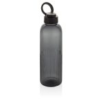 Borraccia in rPET con impugnatura e design ondulato con manico 750 ml color nero seconda vista