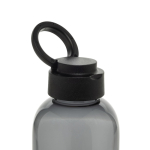 Borraccia in rPET con impugnatura e design ondulato con manico 750 ml color nero quarta vista