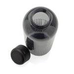Borraccia in rPET con impugnatura e design ondulato con manico 750 ml color nero quinta vista