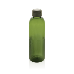 Borraccia in rPET con impugnatura e design ondulato con manico 750 ml color verde