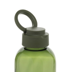 Borraccia in rPET con impugnatura e design ondulato con manico 750 ml color verde quarta vista