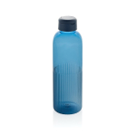 Borraccia in rPET con impugnatura e design ondulato con manico 750 ml color blu mare