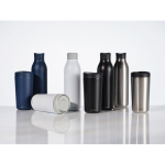 Borraccia ecologica con esperienza di bevuta a 360° 600 ml Avira Alok color nero