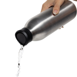 Borraccia ecologica con esperienza di bevuta a 360° 600 ml Avira Alok color argento sesta vista