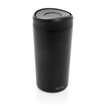 Tazza termica take away ecologica con tappo a scatto 400 ml Avira Alix color nero