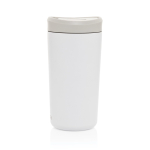 Tazza termica take away ecologica con tappo a scatto 400 ml Avira Alix color bianco terza vista