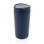 Tazza termica take away ecologica con tappo a scatto 400 ml Avira Alix color blu mare