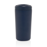 Tazza termica take away ecologica con tappo a scatto 400 ml Avira Alix color blu mare quarta vista