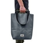 Borsa termica impermeabile con scomparto diviso Black+Blum 16l color grigio sesta vista