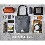 Borsa termica impermeabile con scomparto diviso Black+Blum 16l color grigio vista ambiente 3