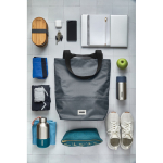 Borsa termica impermeabile con scomparto diviso Black+Blum 16l color grigio