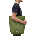 Borsa termica impermeabile con scomparto diviso Black+Blum 16l color verde bosco quinta vista