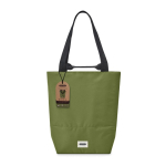 Borsa termica impermeabile con scomparto diviso Black+Blum 16l color verde bosco vista con scatola