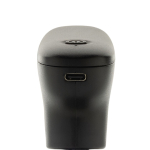 Pistola massaggiante portatile in plastica ecologica color nero sesta vista