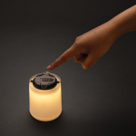 Lampada portatile in plastica ecologica con tre modalità di luce LED color bianco ottava vista